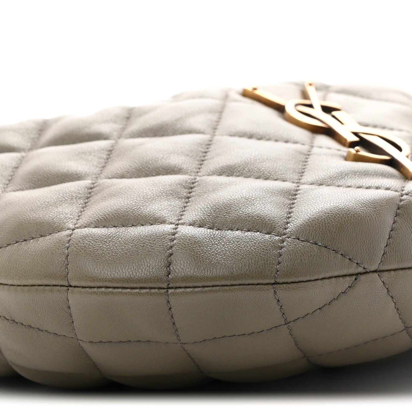 Lambskin Quilted Icarino Bag Dark Strong Moss