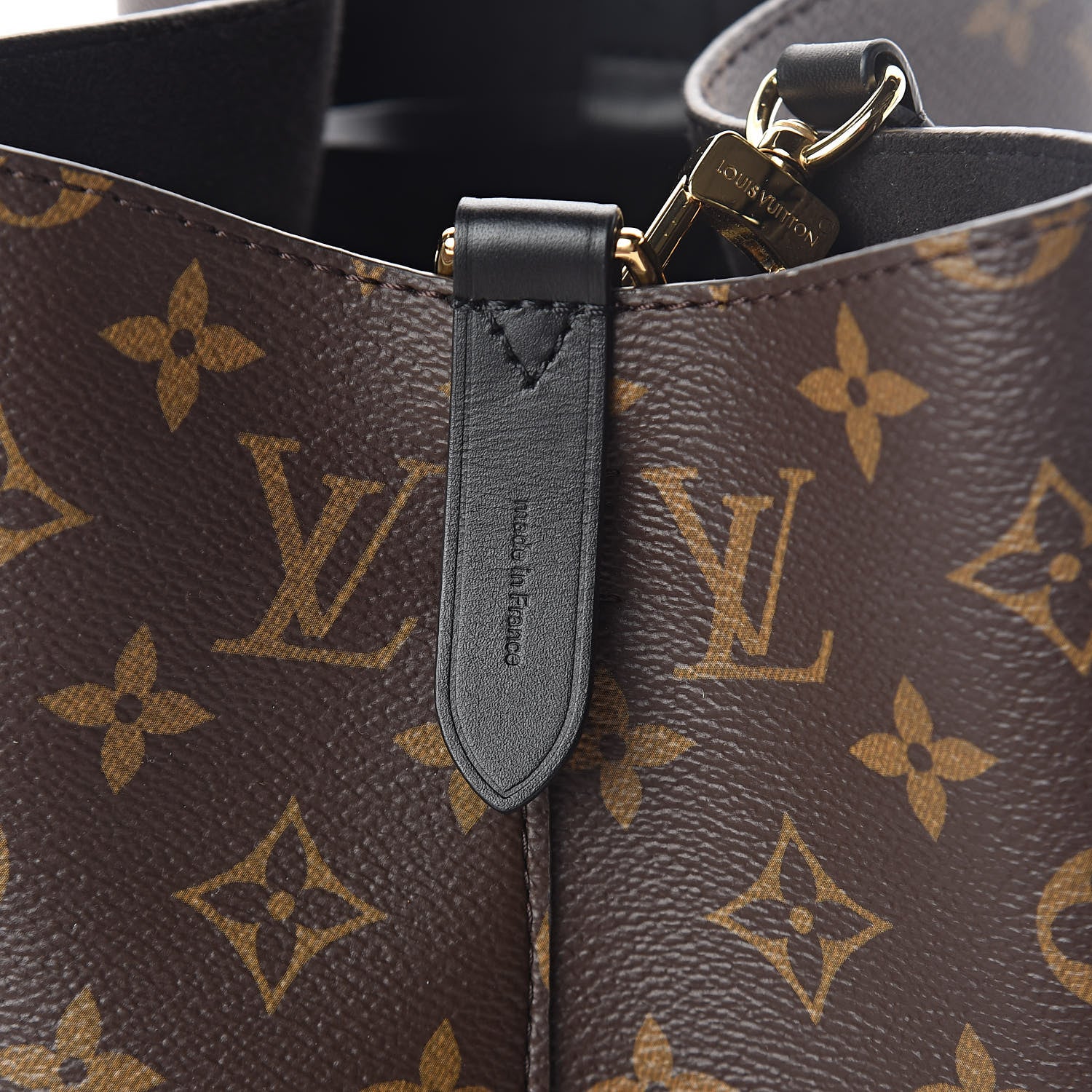 Louis Vuitton Monogram Neonoe MM Black 9 of 9