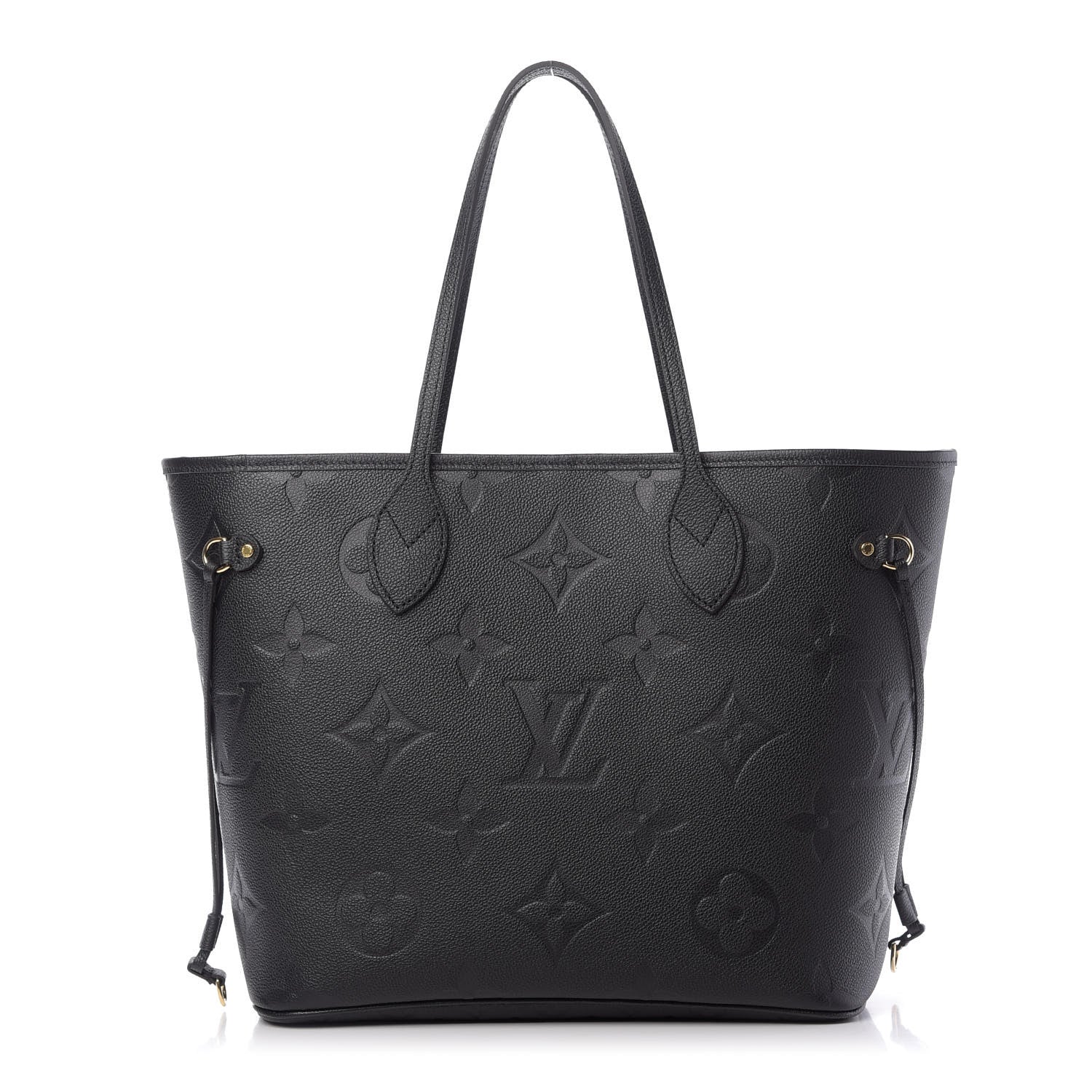 Louis Vuitton Empreinte Monogram Giant Neverfull MM Black 1 of 9