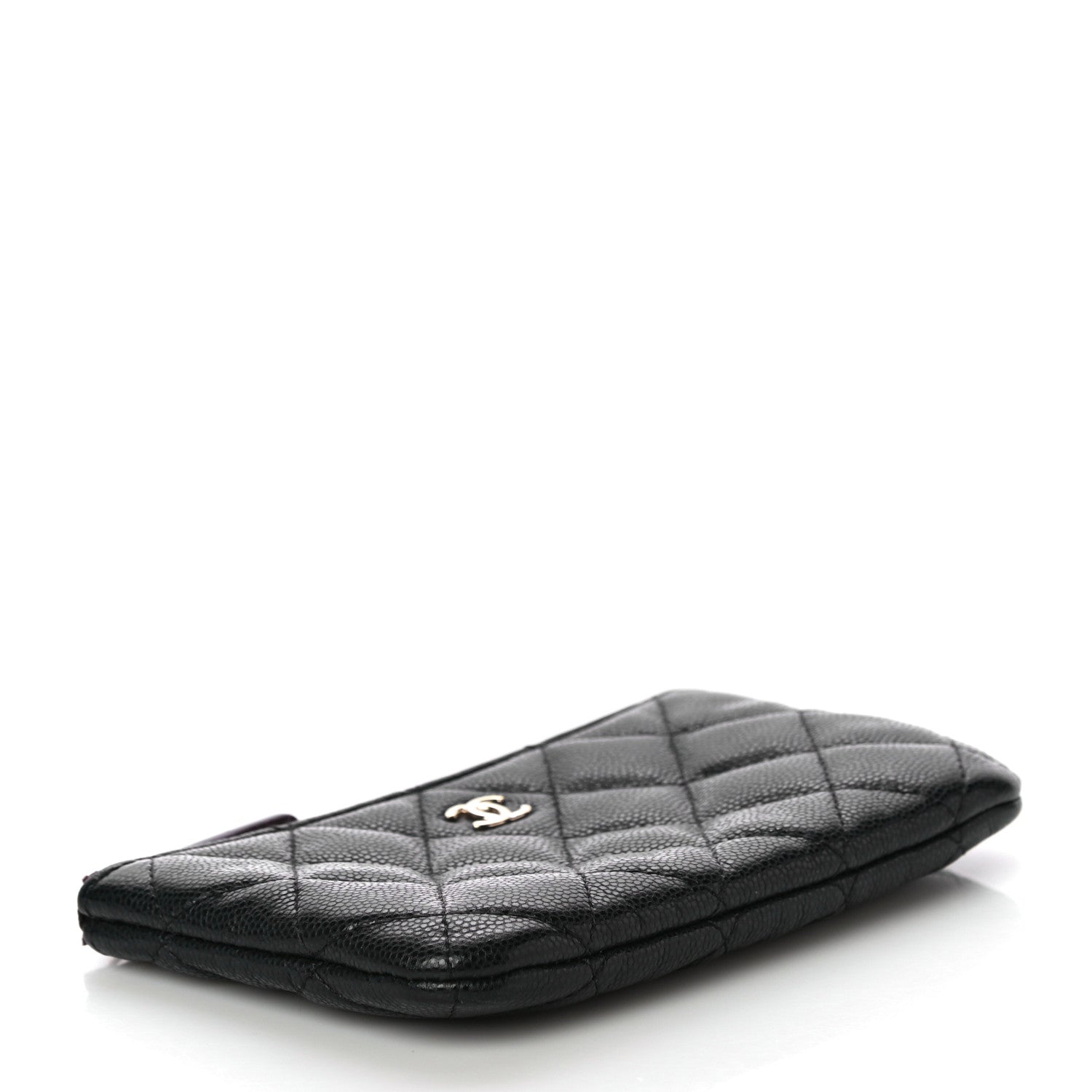 Chanel Caviar Quilted Small Cosmetic Case Black 4 of 15