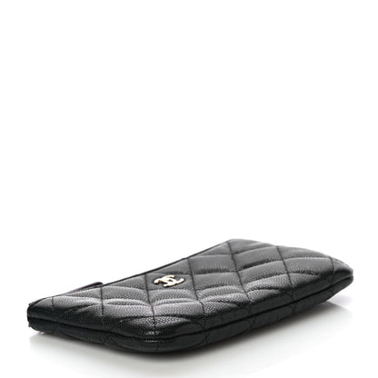 Chanel Caviar Quilted Small Cosmetic Case Black 4 of 15