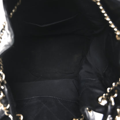 Chanel Caviar Quilted Large Rolled Up Bucket Drawstring Bag Black 5 of 10
