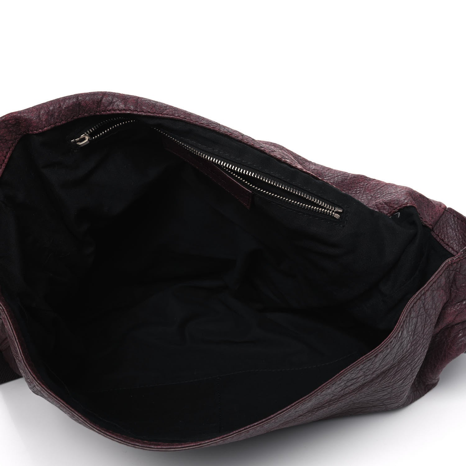 Balenciaga Agneau Classic Hardware Messenger Rouge Lie De Vin 4 of 17