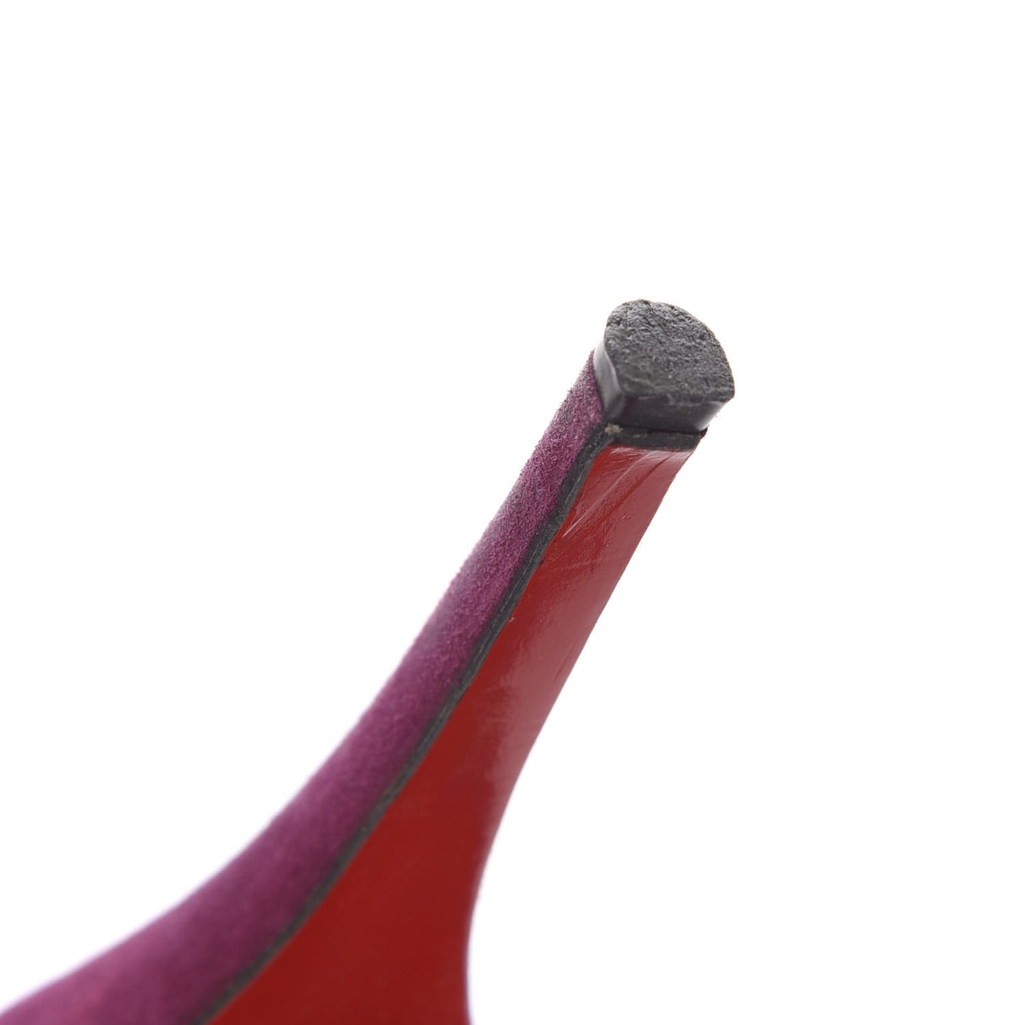 Suede Fontanette Platform Peep Toe Pumps 38 Merlot