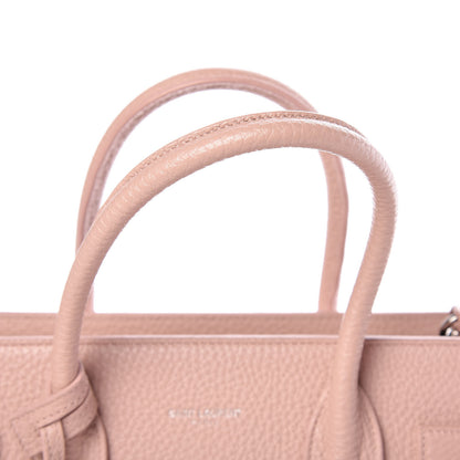 Saint Laurent Grained Calfskin Baby Sac De Jour Antique Rose 15 of 18