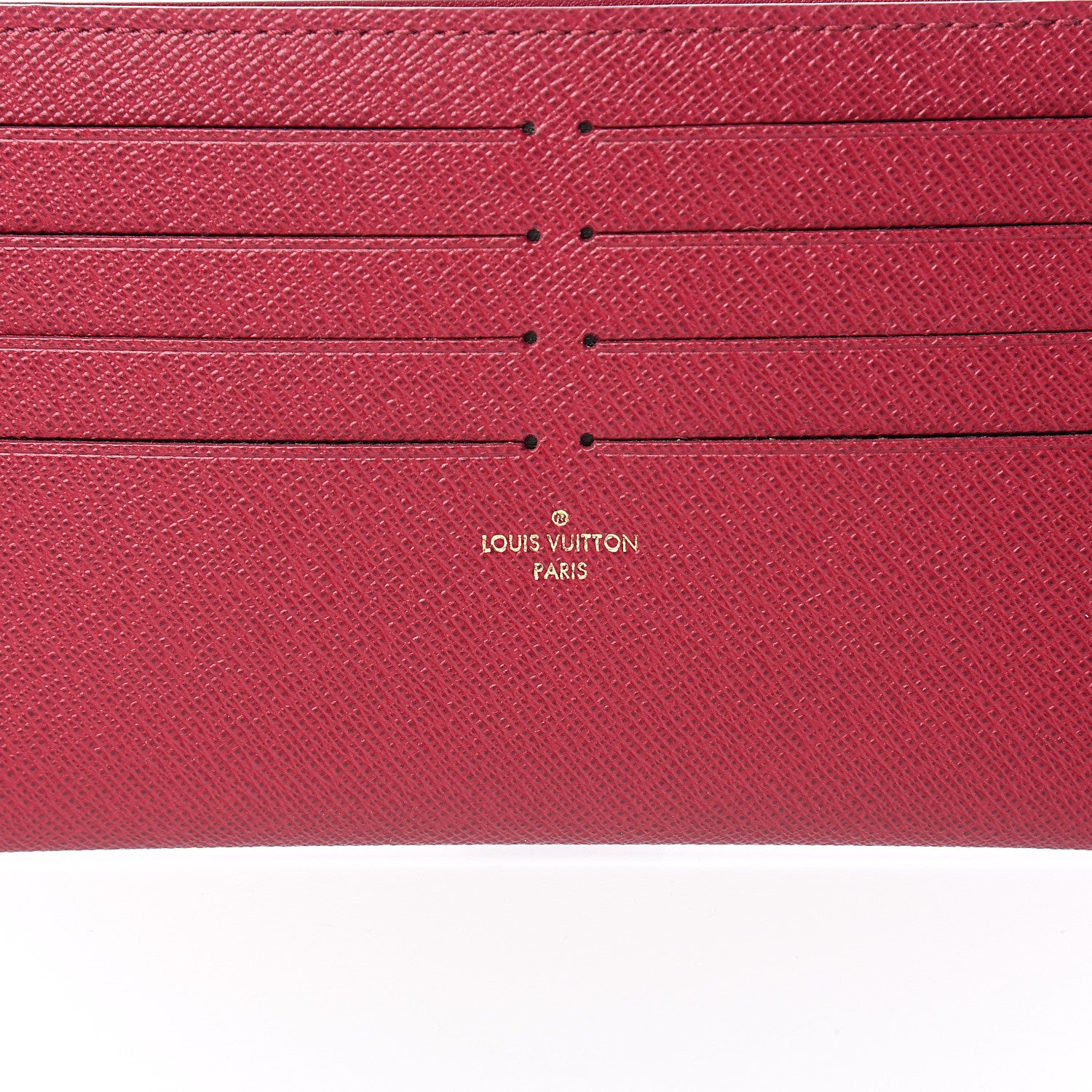 Louis Vuitton Calfskin Felicie Card Holder Insert Fuchsia 5 of 5