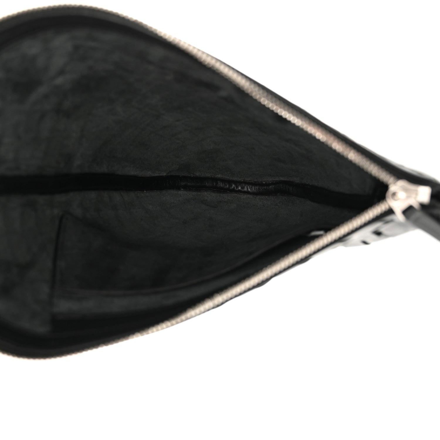 Bottega Veneta Calfskin Intrecciato Small Virgule Black 5 of 10