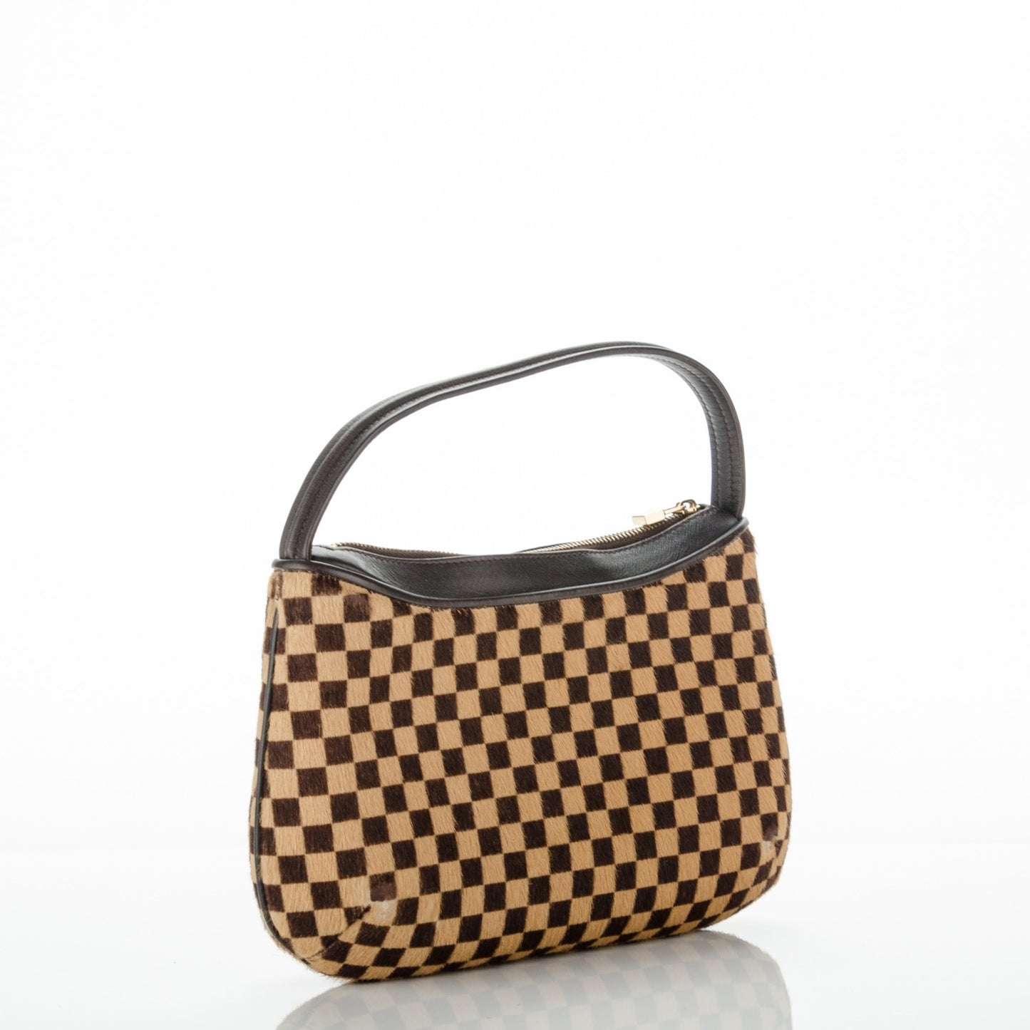 Calf Hair Damier Sauvage Tigre