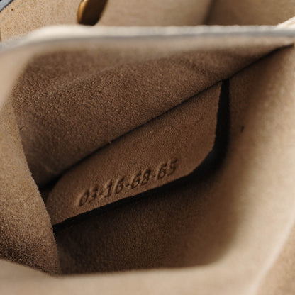 Chloe Suede Calfskin Small Faye Shoulder Bag Motty Grey 7 of 8