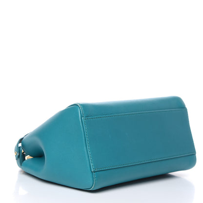 Fendi Nappa Mini Peekaboo Iconic Satchel Lago 4 of 18