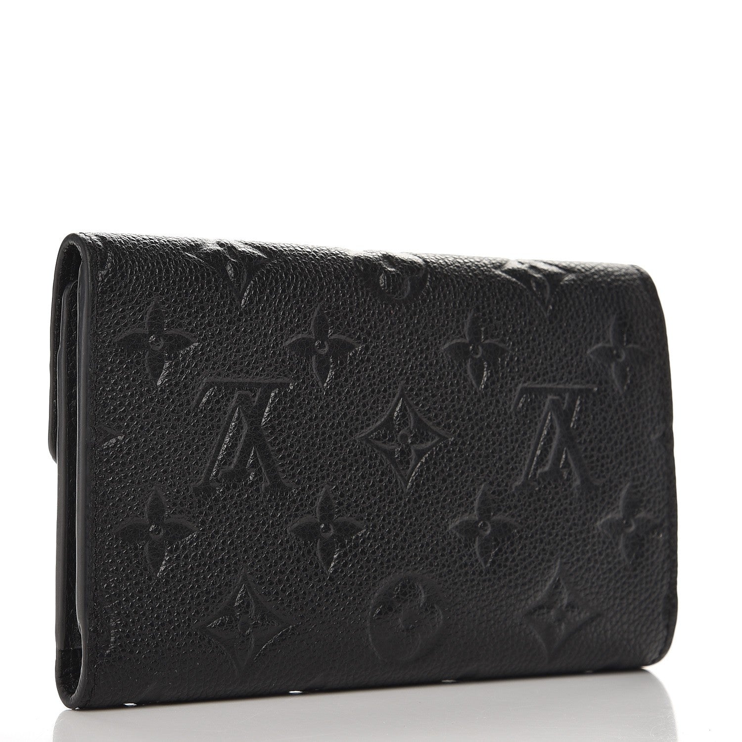 Louis Vuitton Empreinte Compact Curieuse Wallet Black 3 of 6