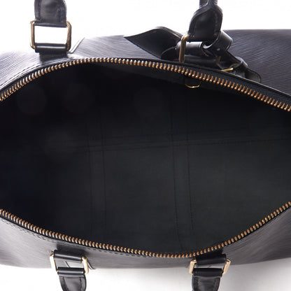 Louis Vuitton Epi Keepall 45 Black 7 of 10