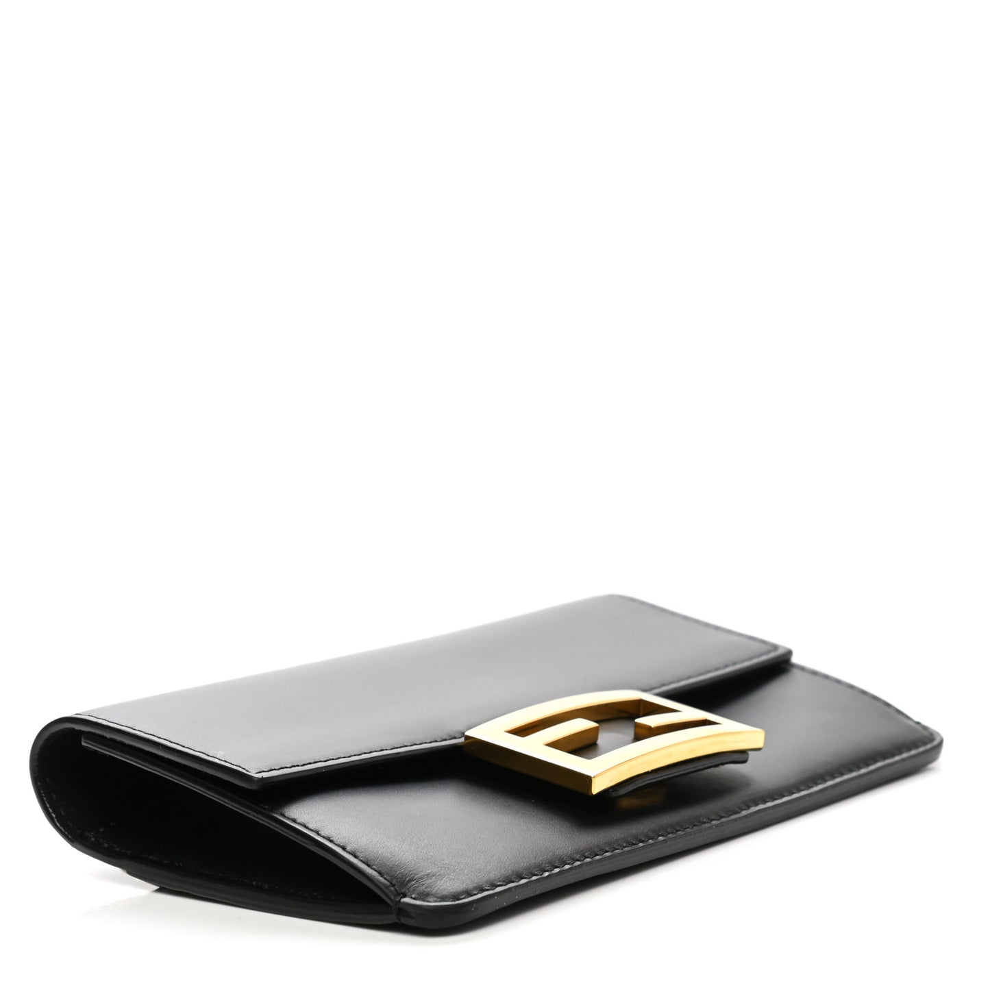 Vitello King Mini Flat Baguette Black