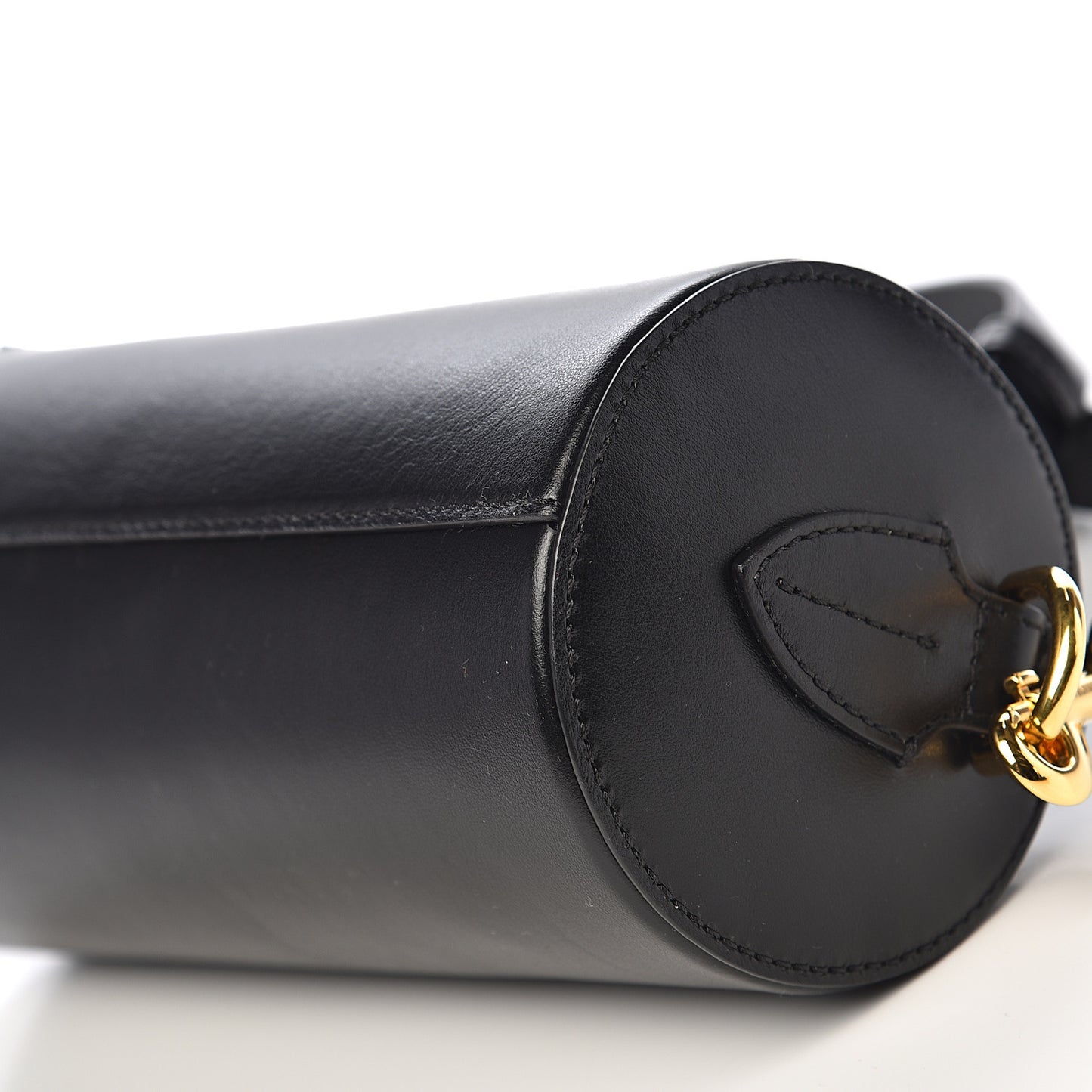 Calfskin Kingdom The Barrel Bag Black