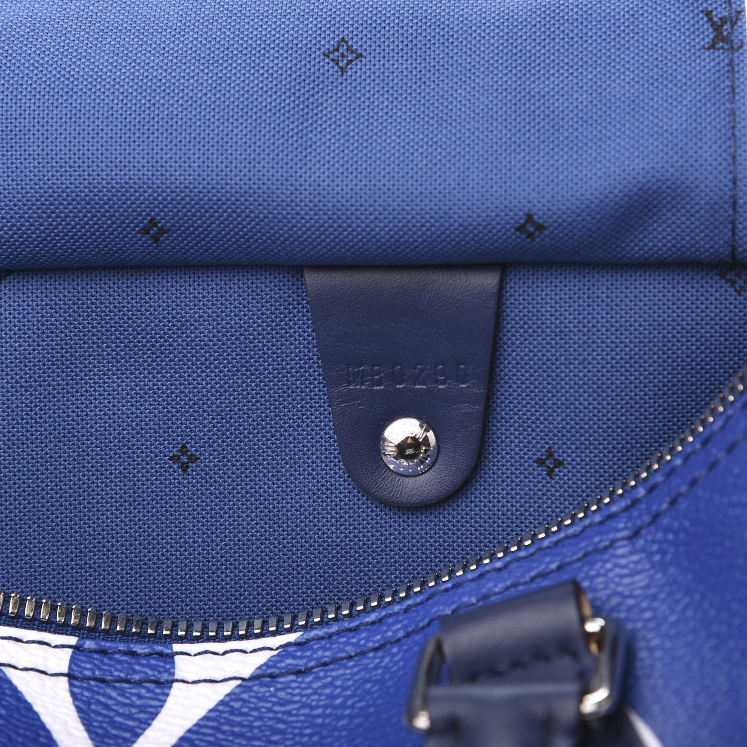 Louis Vuitton Monogram Escale Speedy Bandouliere 30 Blue 8 of 11