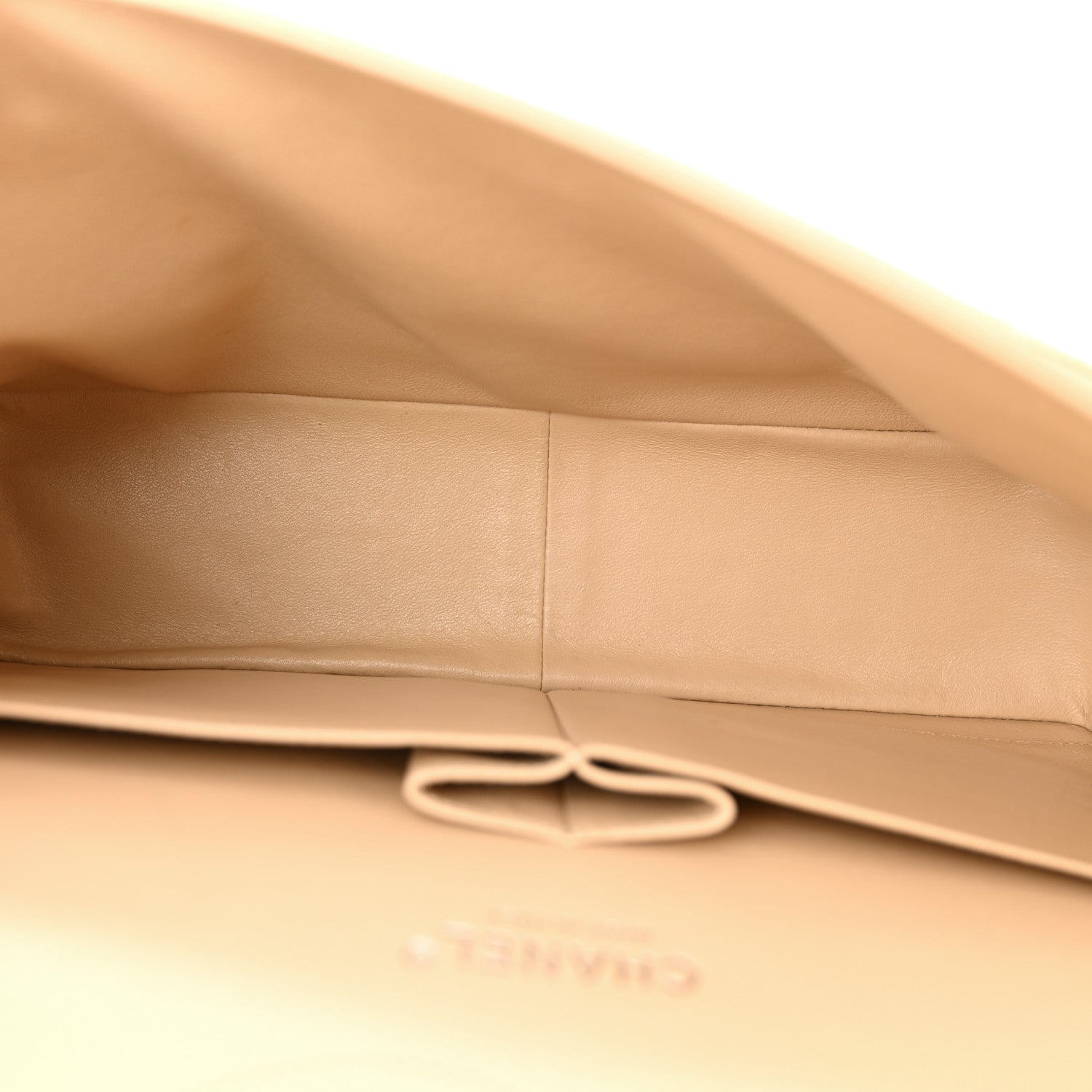 Chanel Caviar Quilted Jumbo Double Flap Light Beige 5 of 12