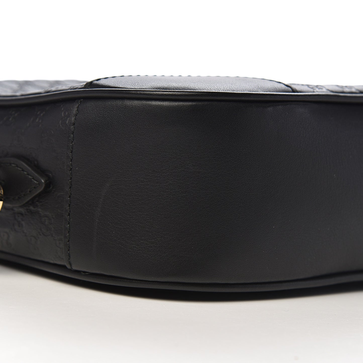 Microguccissima Mini Bree Messenger Bag Black