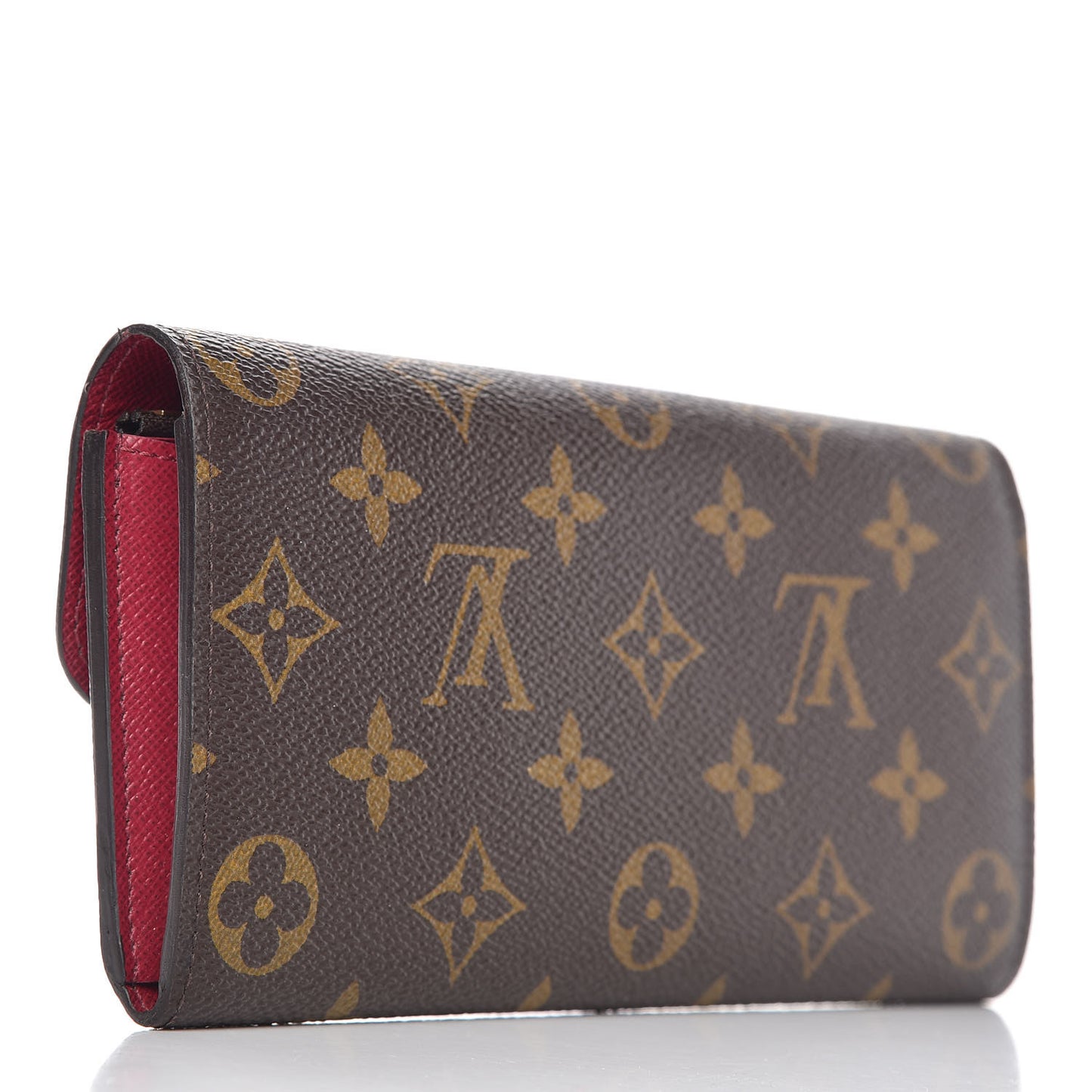 Monogram Emilie Wallet Fuchsia