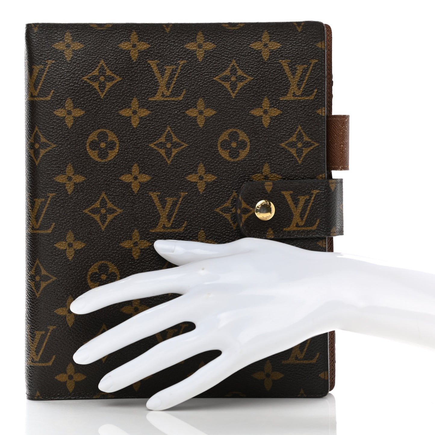 Monogram Large Ring Agenda Cover