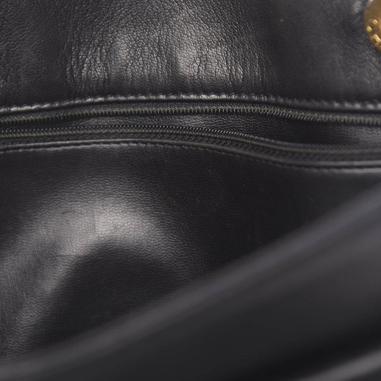 Lambskin CC Shoulder Bag Black