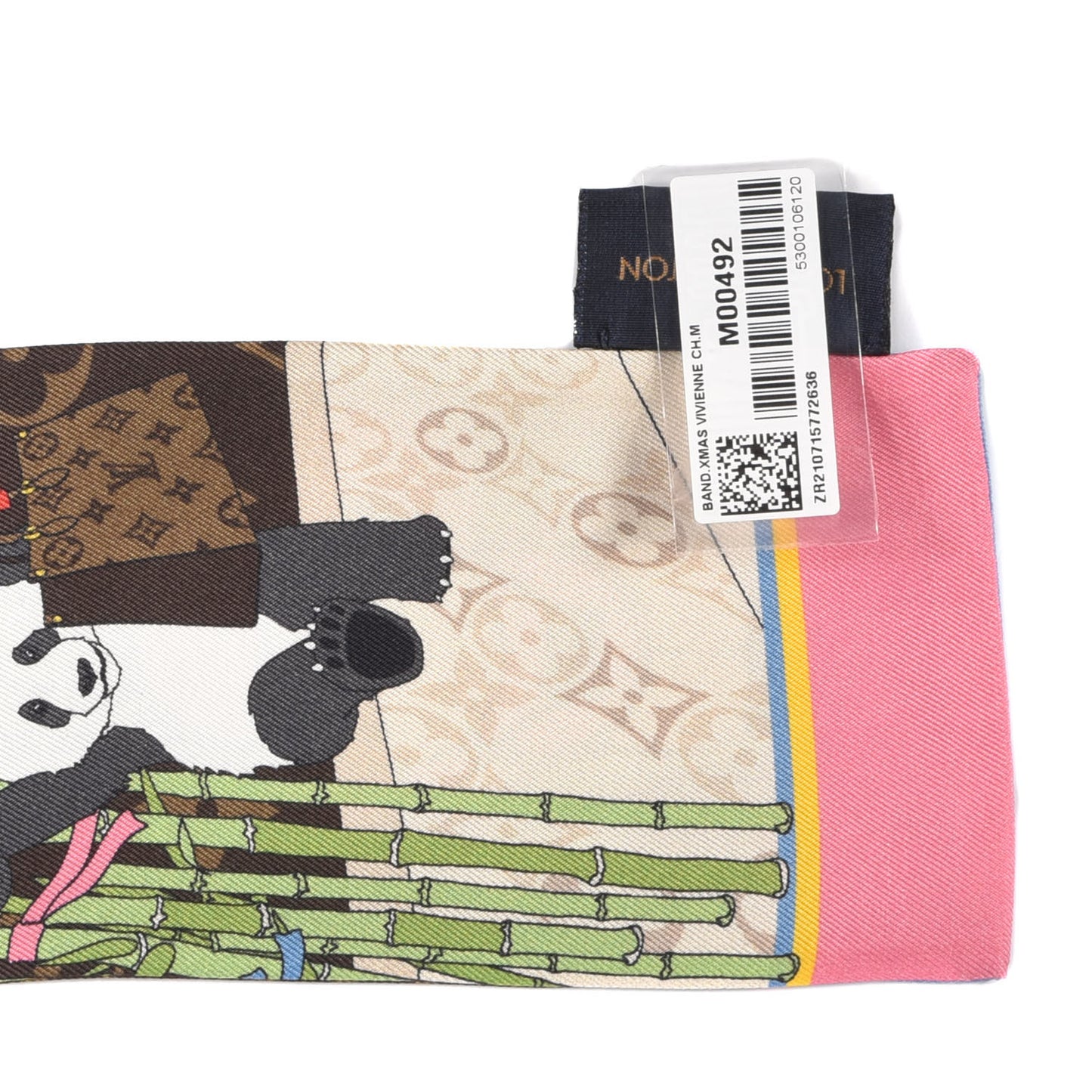 Silk Monogram 2021 Christmas Animation China Bandeau