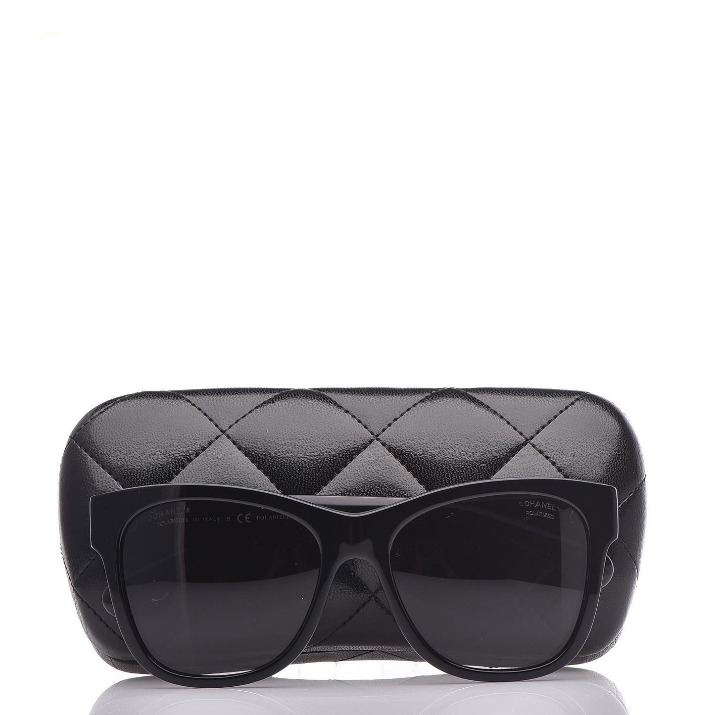 Polarized Square CC Sunglasses 5380 Black