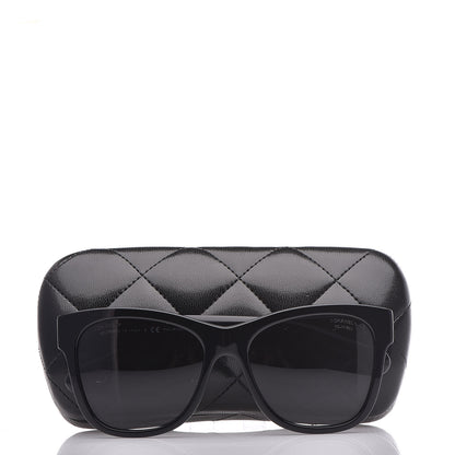 Chanel Polarized Square CC Sunglasses 5380 Black 7 of 7