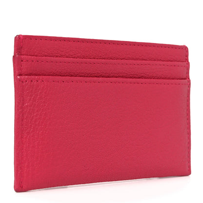 Chanel Goatskin Timeless CC Card Holder Fuchsia 3 of 7