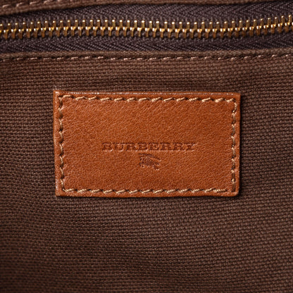 Burberry House Check Bridle Calfskin Hobo Brown 6 of 15
