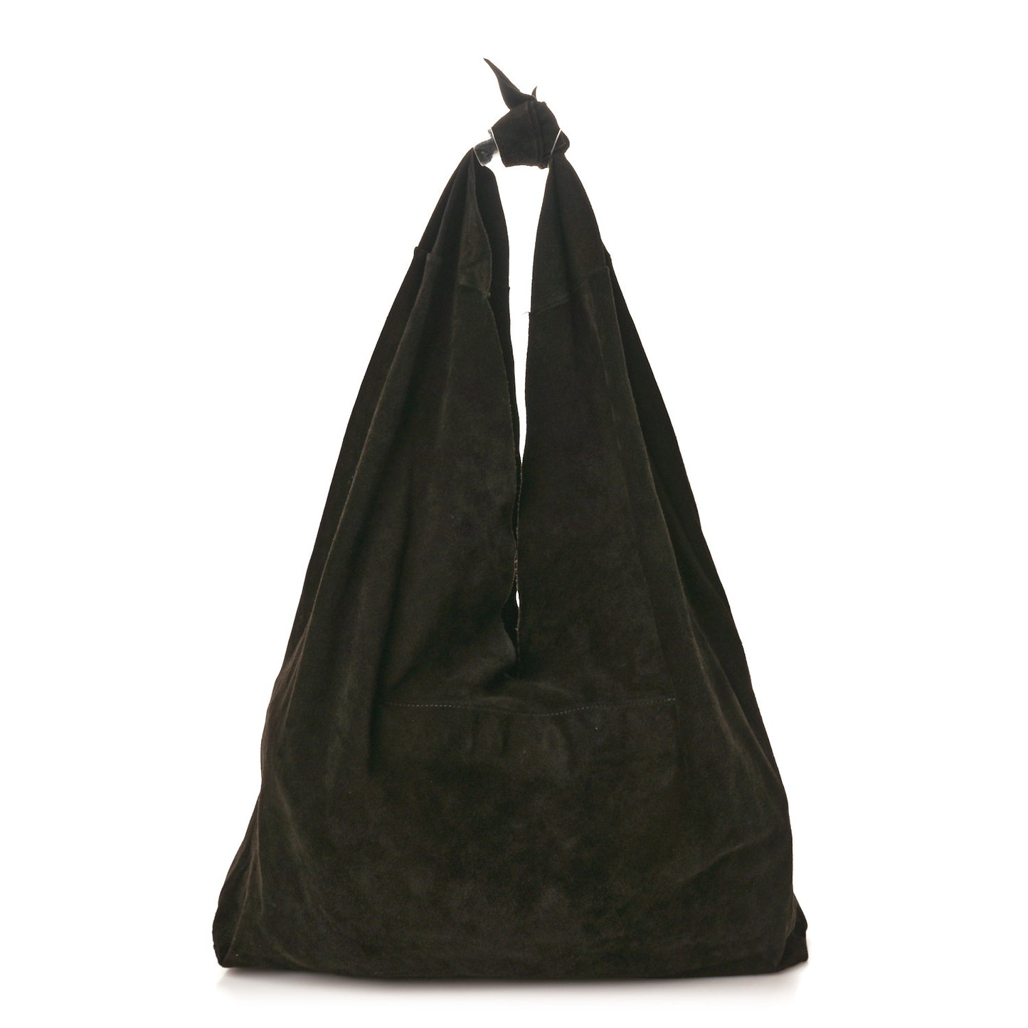 Suede Bindle Bag Espresso