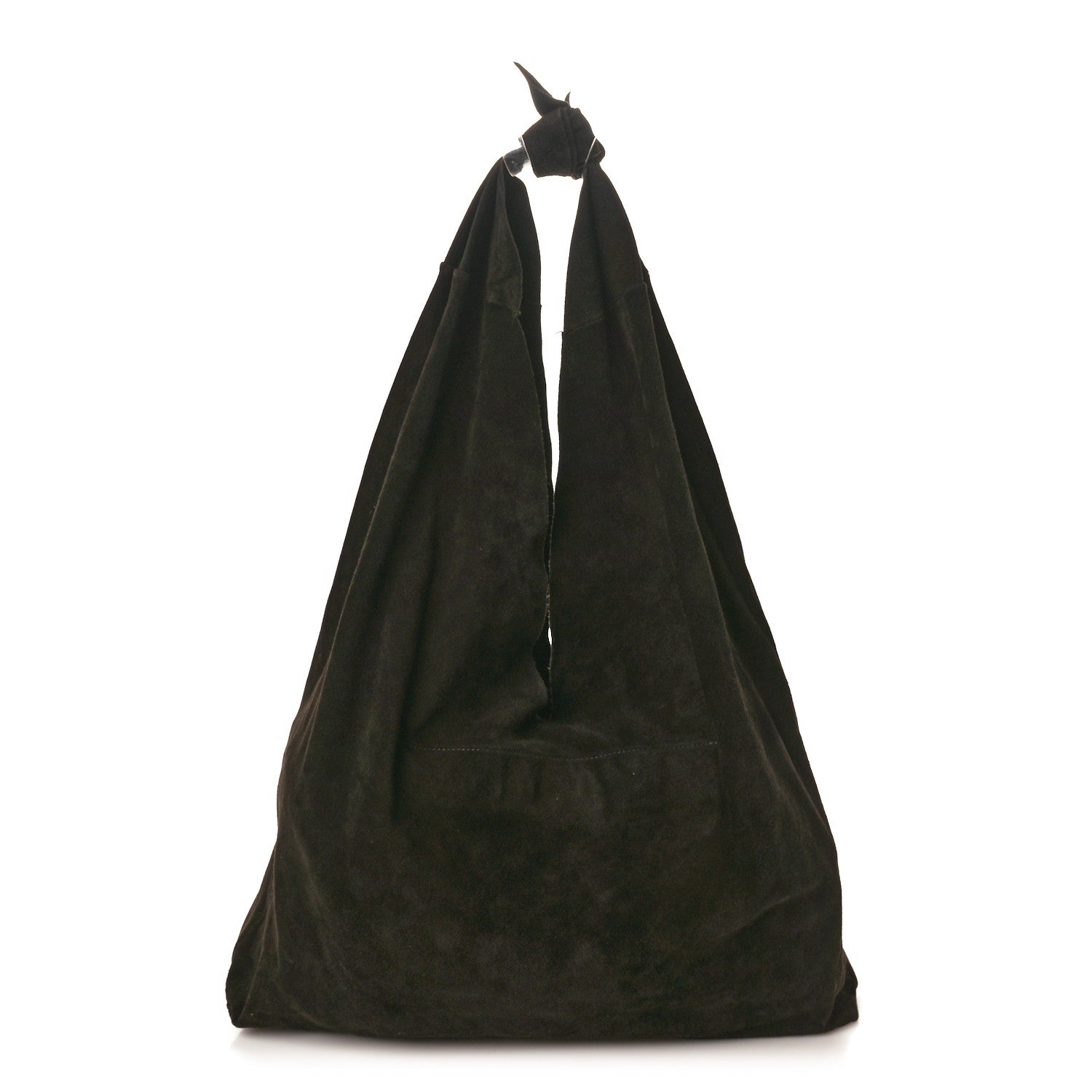 The Row Suede Bindle Bag Espresso 1 of 11