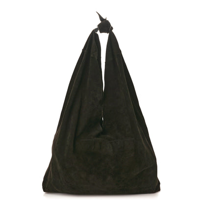 The Row Suede Bindle Bag Espresso 1 of 11