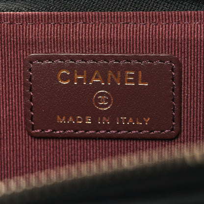 Chanel Caviar Quilted CC Zip Around Card Holder Black 6 of 8