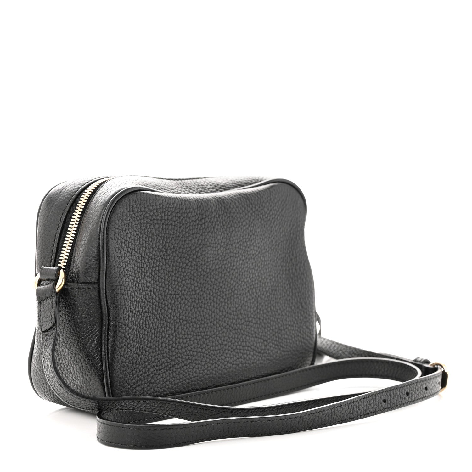 Gucci Pebbled Calfskin Small Soho Disco Bag Black 3 of 12