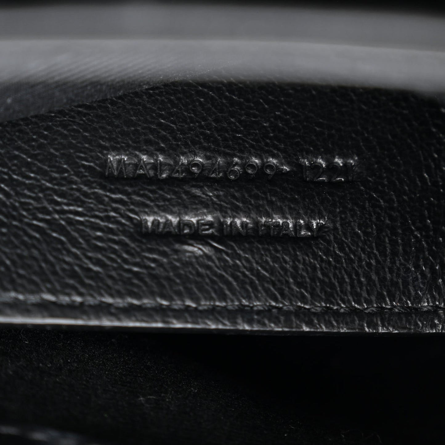 Calfskin Y Quilted Monogram Small Loulou Chain Satchel Black