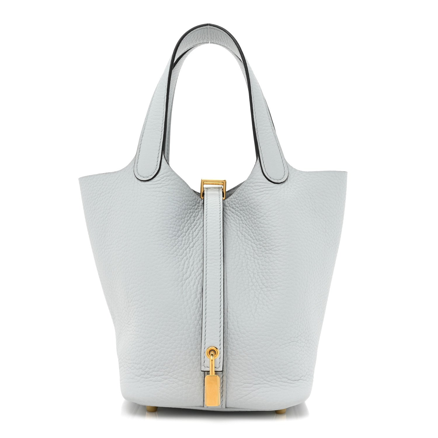 Hermes Taurillon Clemence Picotin Lock 18 PM Bleu Pale 1 of 9