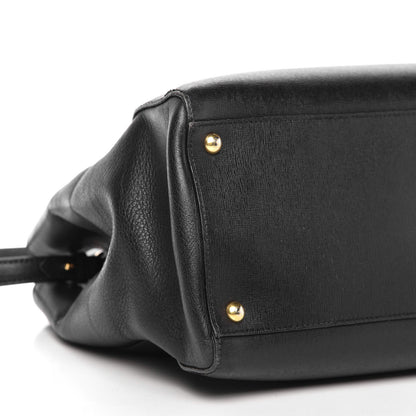 Fendi Vitello Elite Regular 2Jours Tote Black 8 of 21