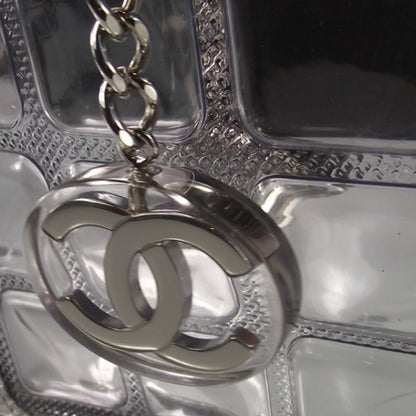 Chanel Vinyl Ice Cube Large Shopper Tote Silver 5 of 11