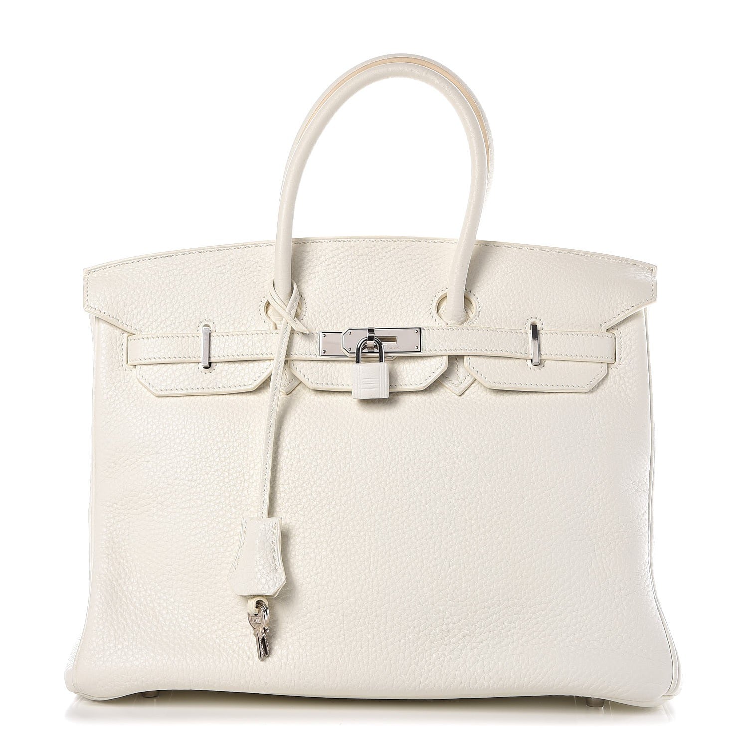 Hermes Togo Birkin 35 White 1 of 30
