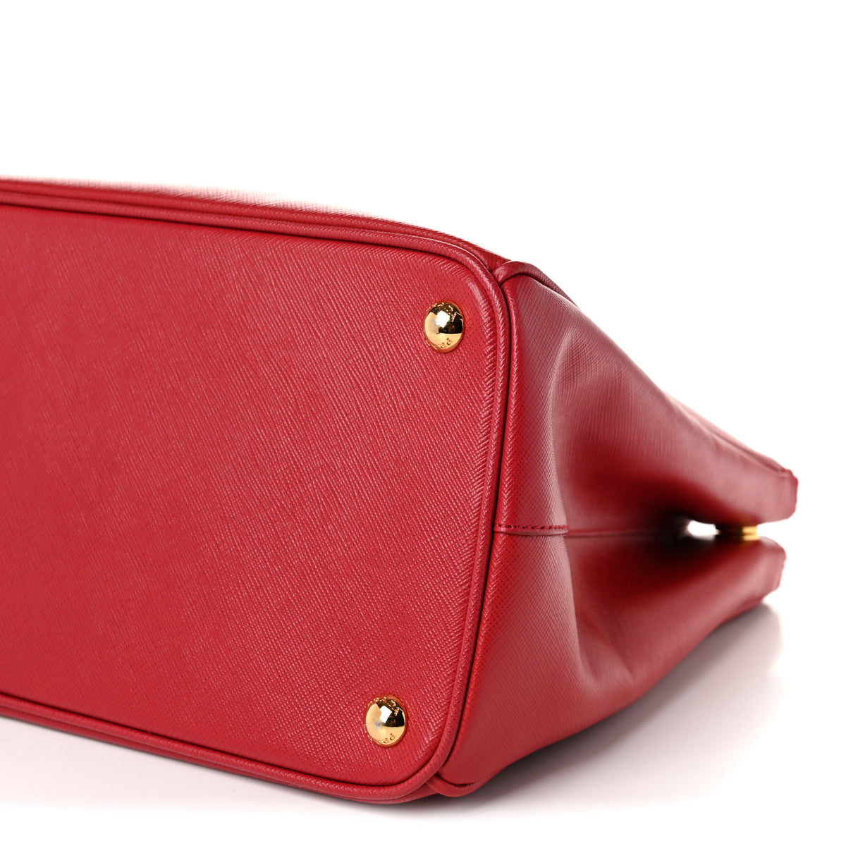 Saffiano Medium Galleria Double Zip Tote Fuoco