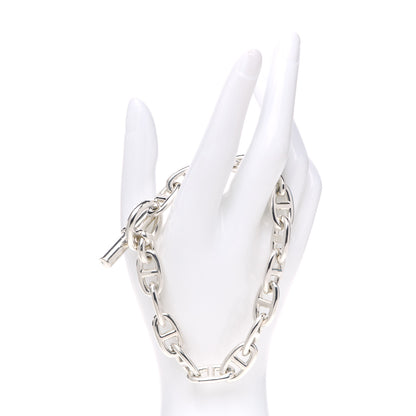 Hermes Sterling Silver MM Chaine d'Ancre Bracelet 2 of 6