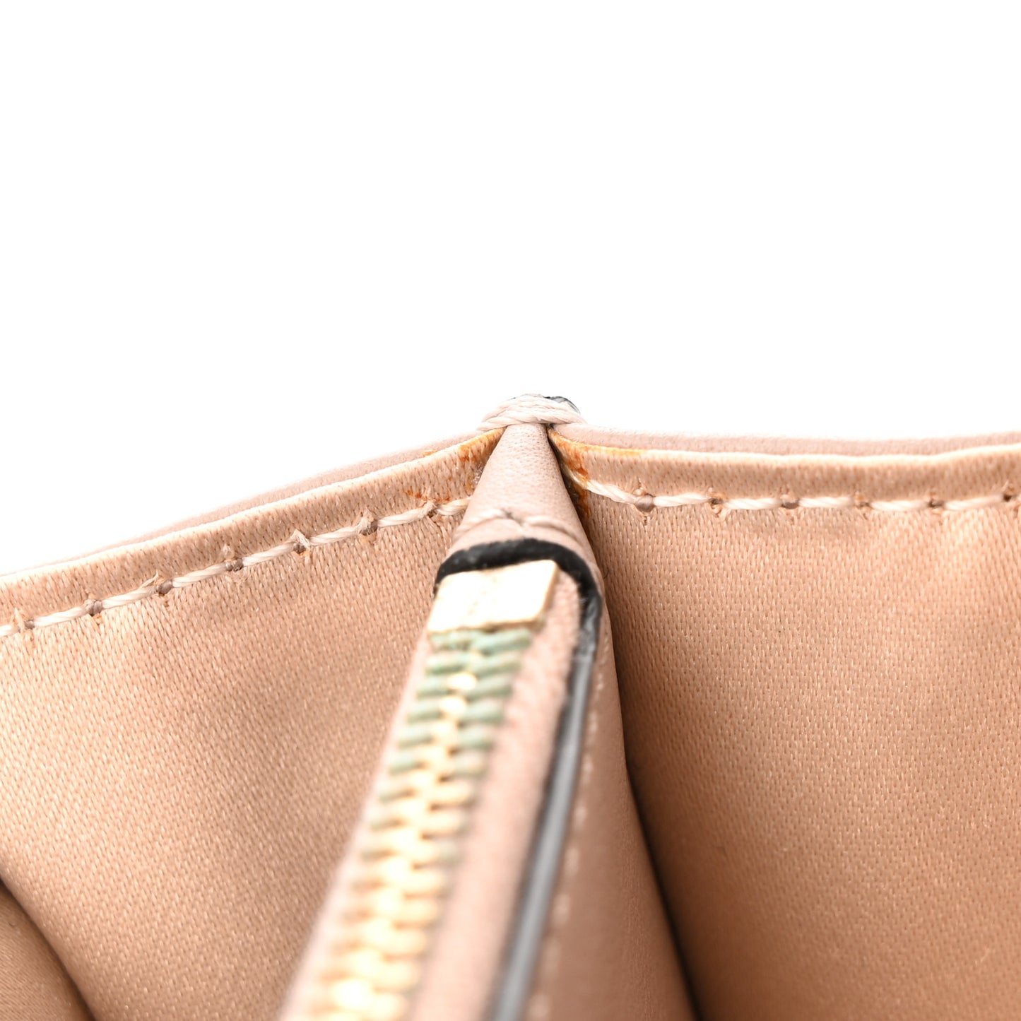 Calfskin Rockstud Chain Pouch Poudre