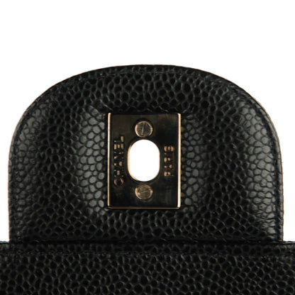 Chanel Caviar Quilted Maxi Double Flap Black 8 of 8