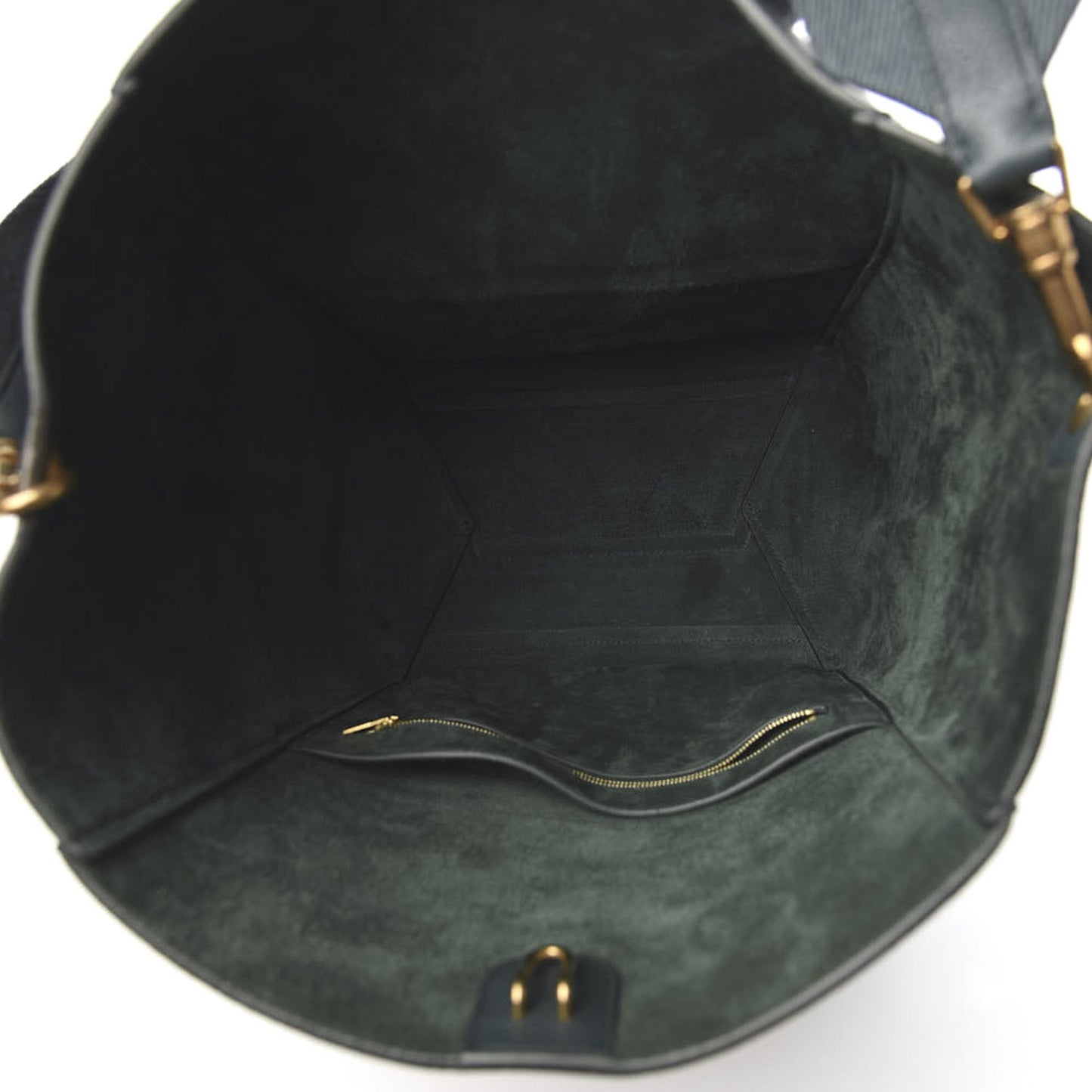 Soft Grained Calfskin Sangle Bucket Bag Amazone