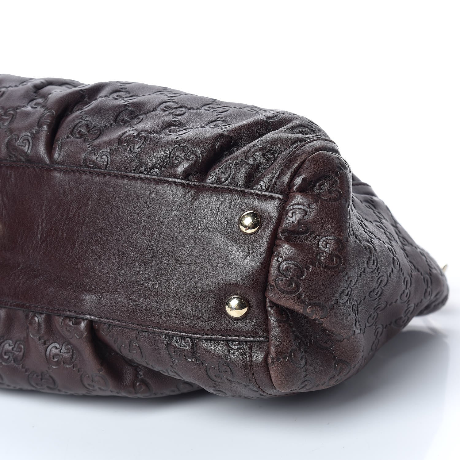 Gucci Guccissima D Ring Tote Chocolate 6 of 9