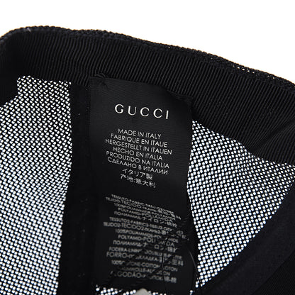 Gucci Nylon Monogram Baseball Hat L Black 4 of 5