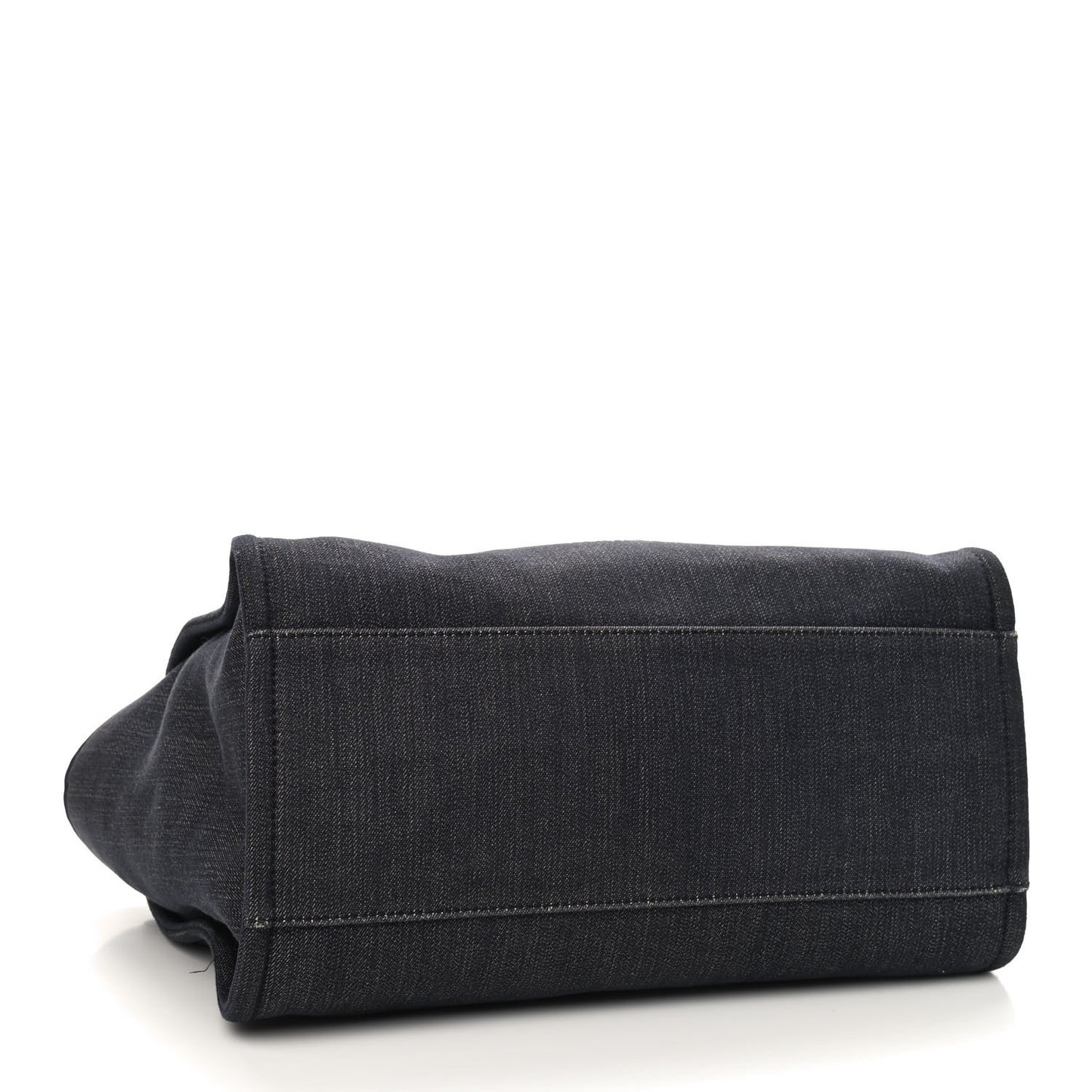 Denim Large Deauville Tote Dark Blue
