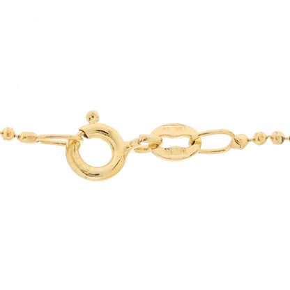 Jennifer Meyer 18K Yellow Gold Mini Heart Charm Pendant Necklace 4 of 7