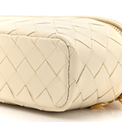 Bottega Veneta Calfskin Intrecciato Bang Bang Vanity Case Sea Salt 9 of 10