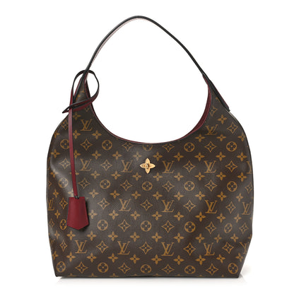Louis Vuitton Monogram Flower Hobo Bordeaux 1 of 8